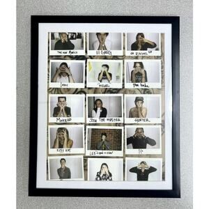 Chrome Hearts many faces Framed poster 9x11 magazine cutout